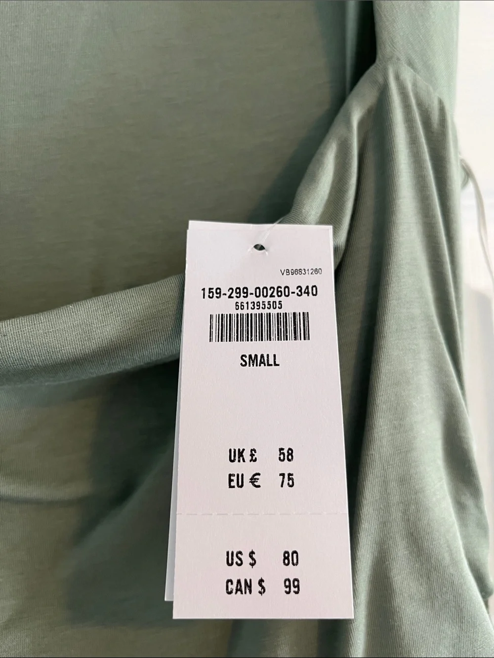 Abercrombie & Fitch Sage Green Maxi Dress